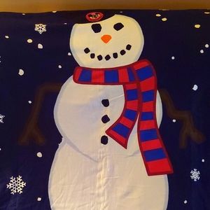 New Walt Disney World/ Disneyland Snowman blanket